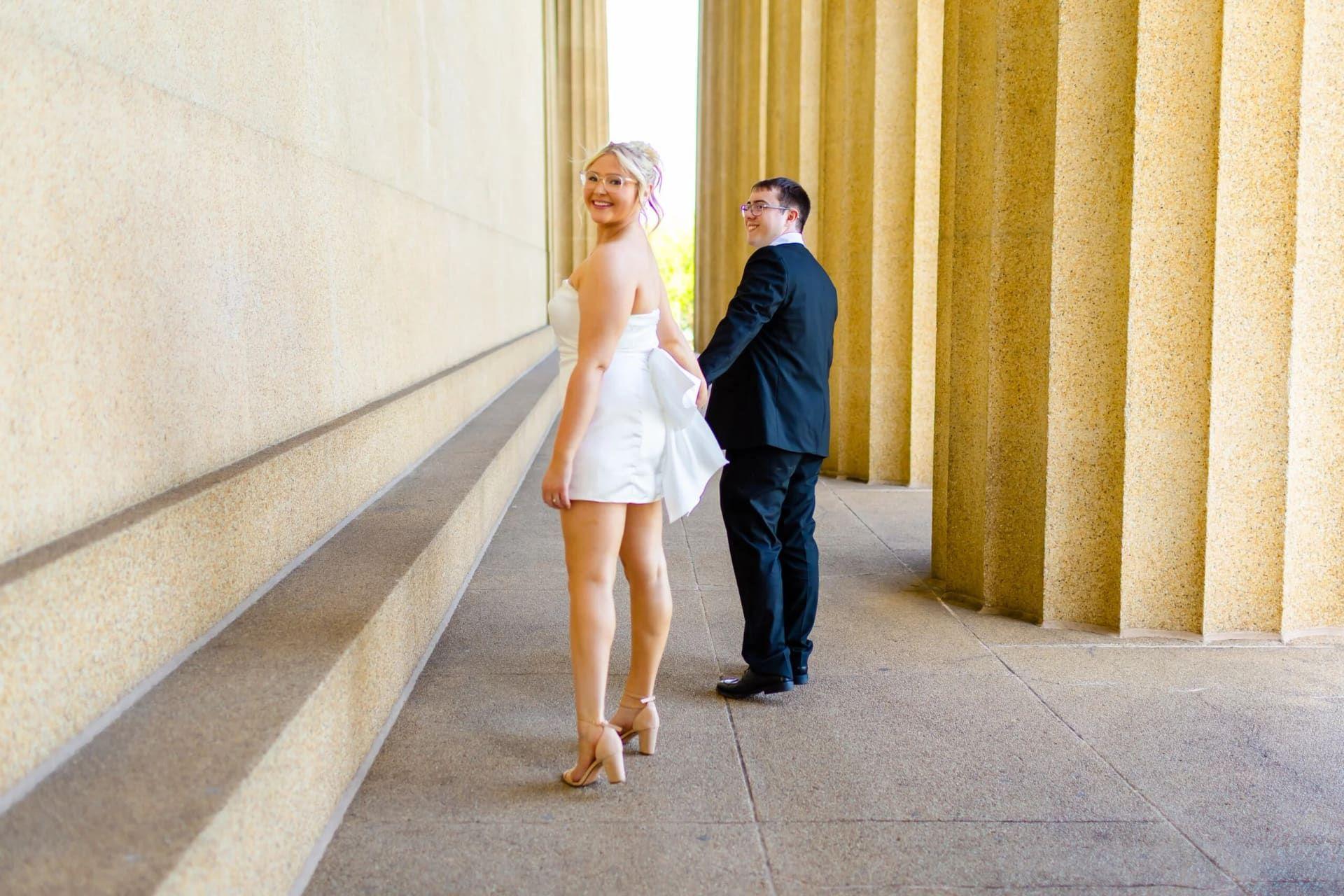 Centennial Park elopement photo