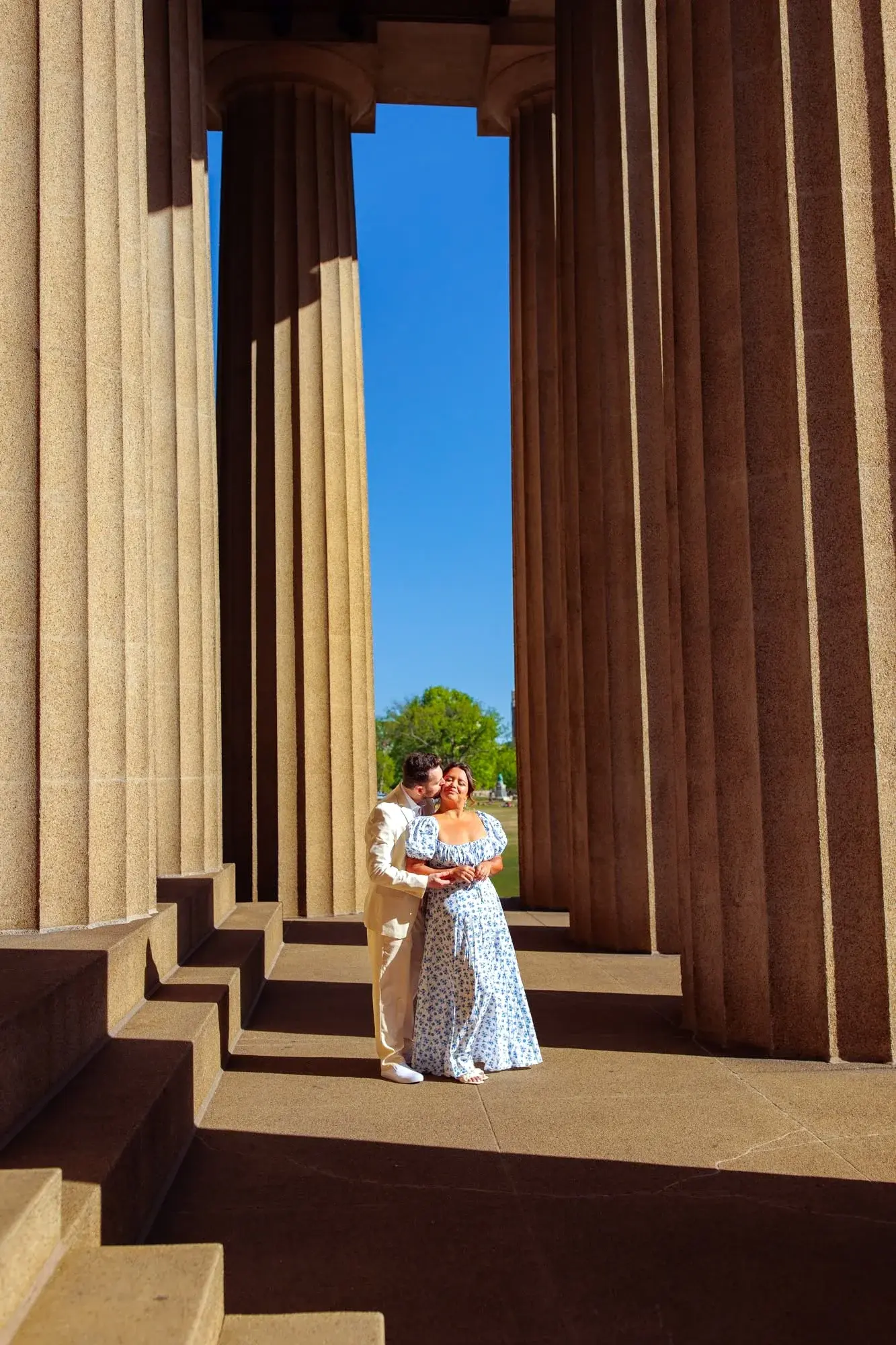 Centennial Park elopement photo