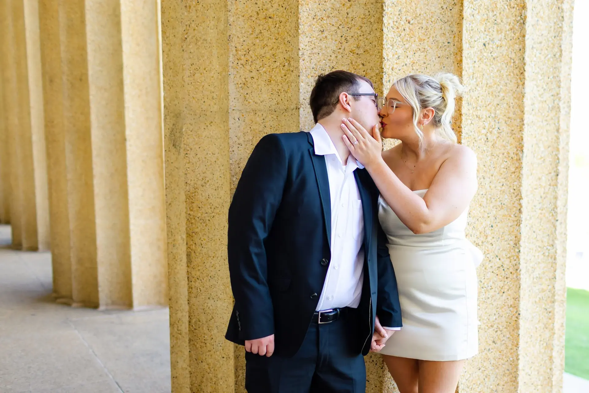 Centennial Park elopement photo