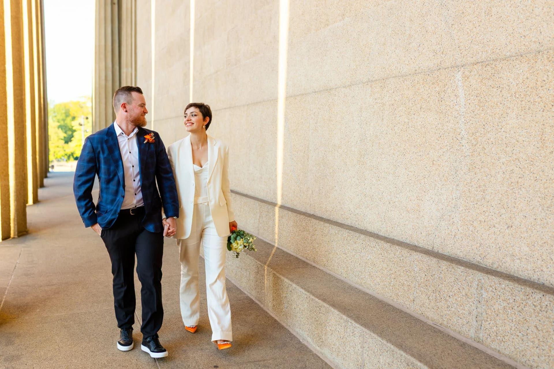 Centennial Park elopement photo
