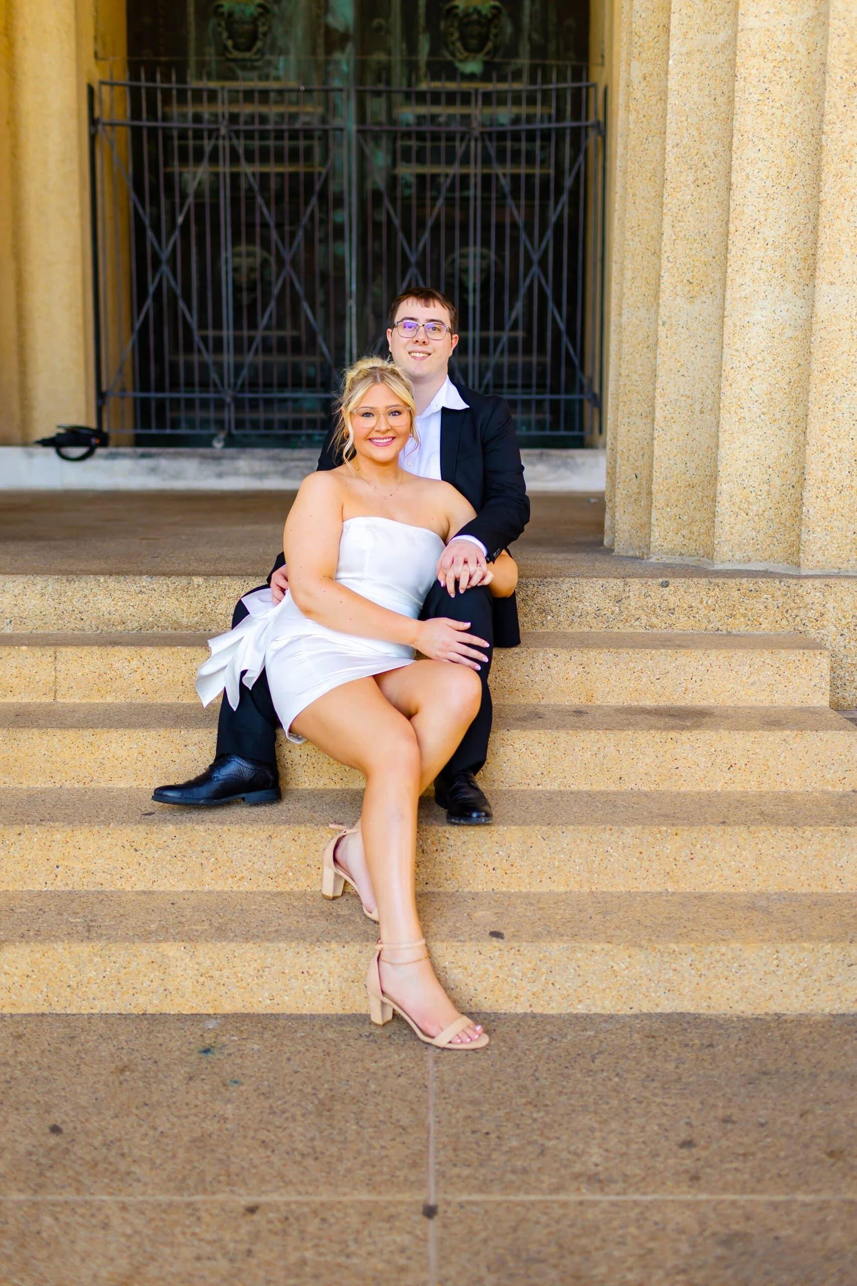 Centennial Park elopement photo