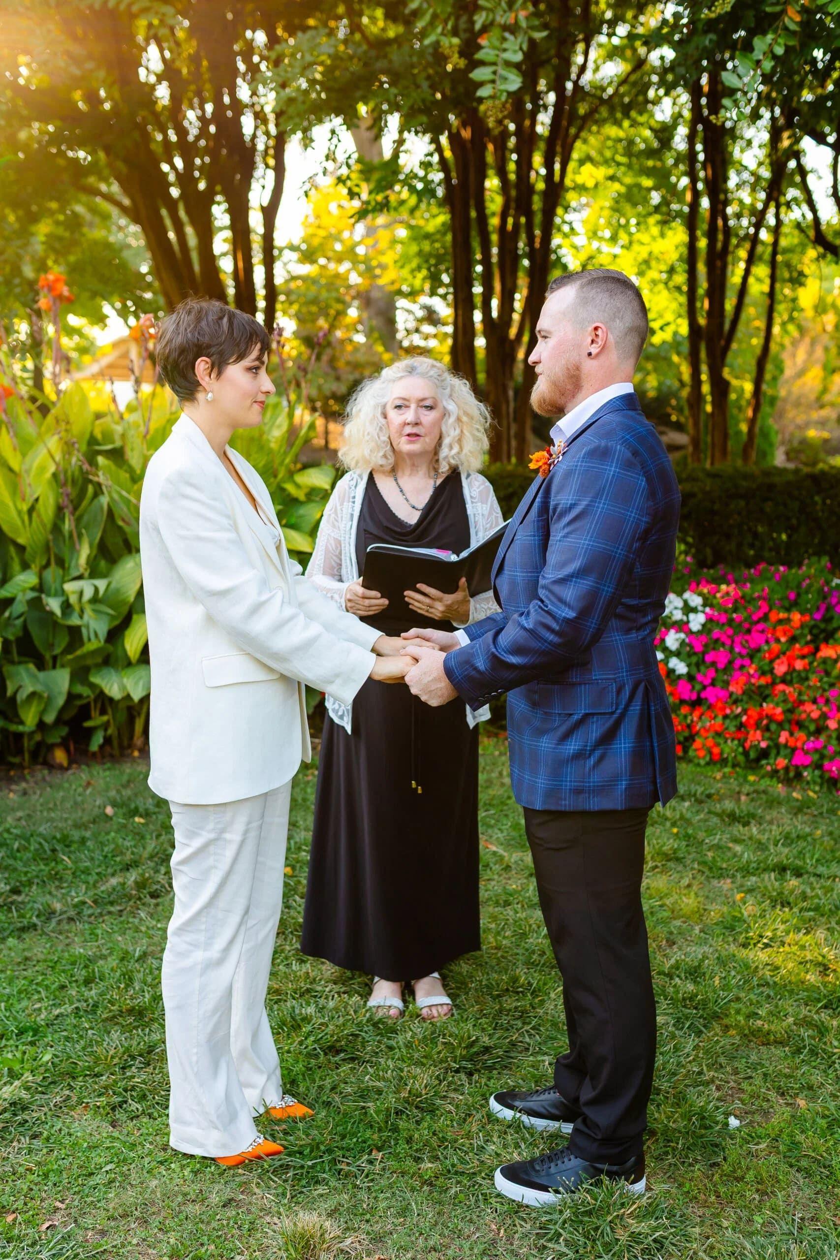 Centennial Park elopement photo