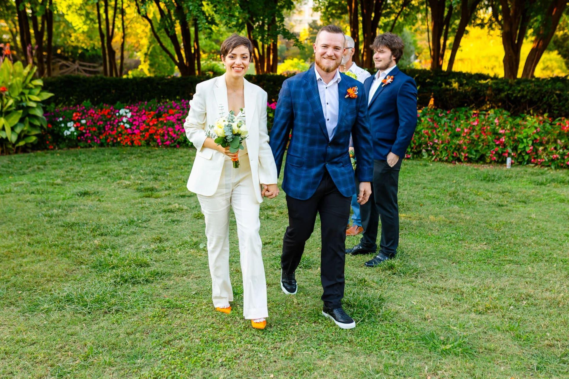 Centennial Park elopement photo