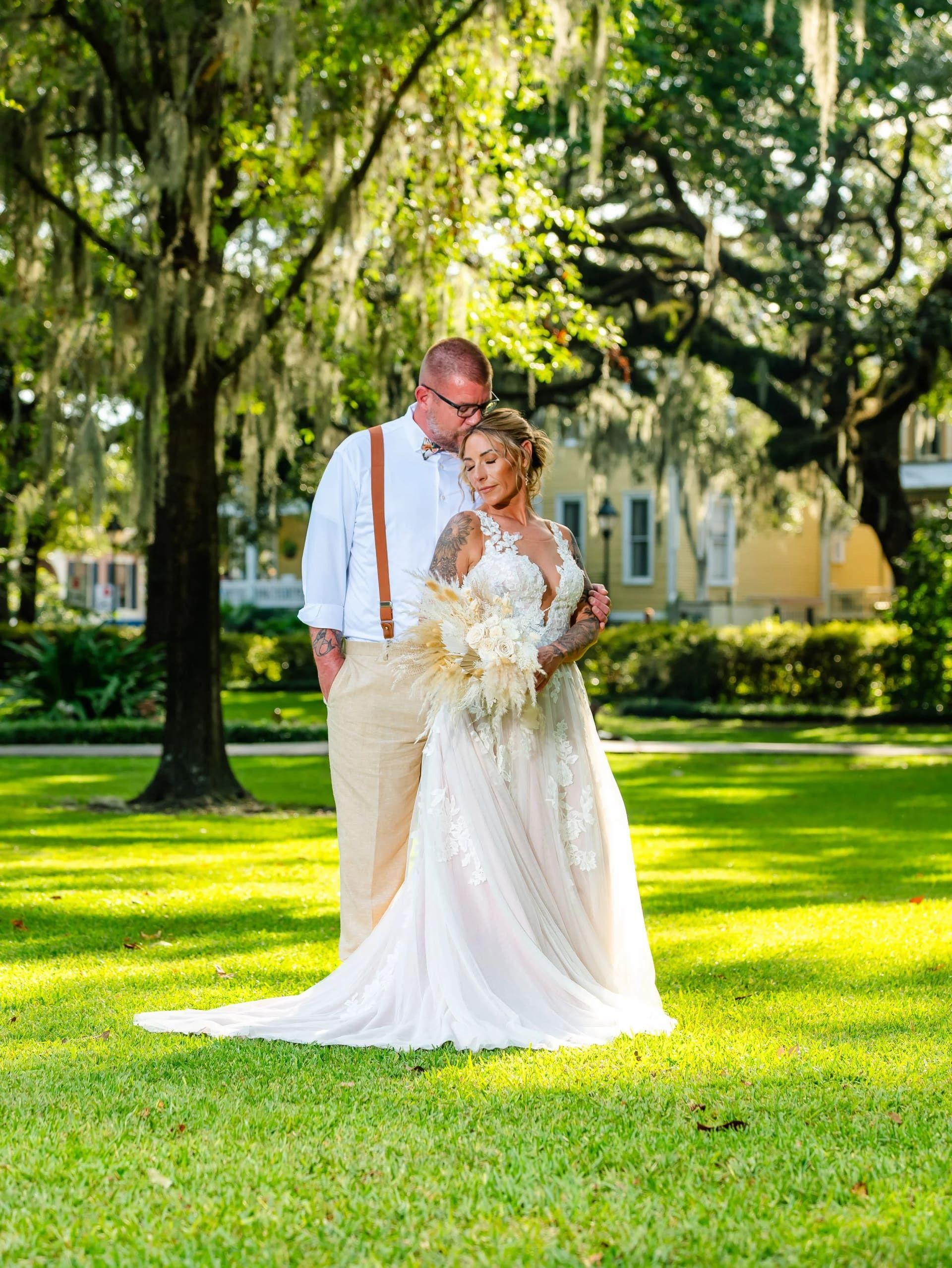 Forsyth Park elopement photo