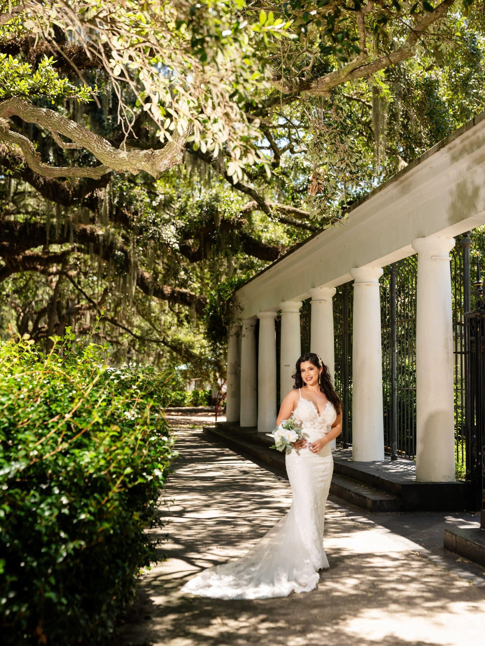 Forsyth Park elopement photo