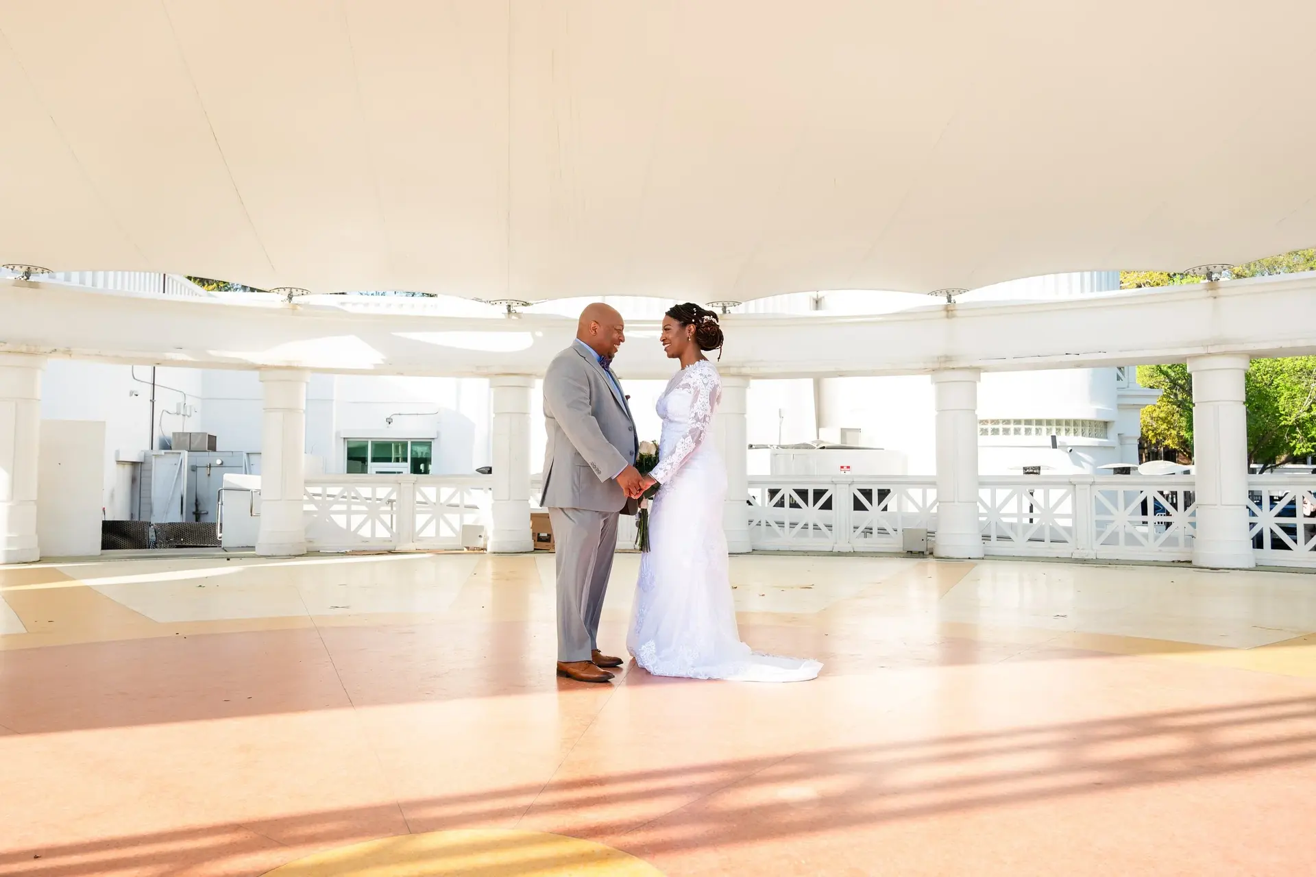 Forsyth Park elopement photo