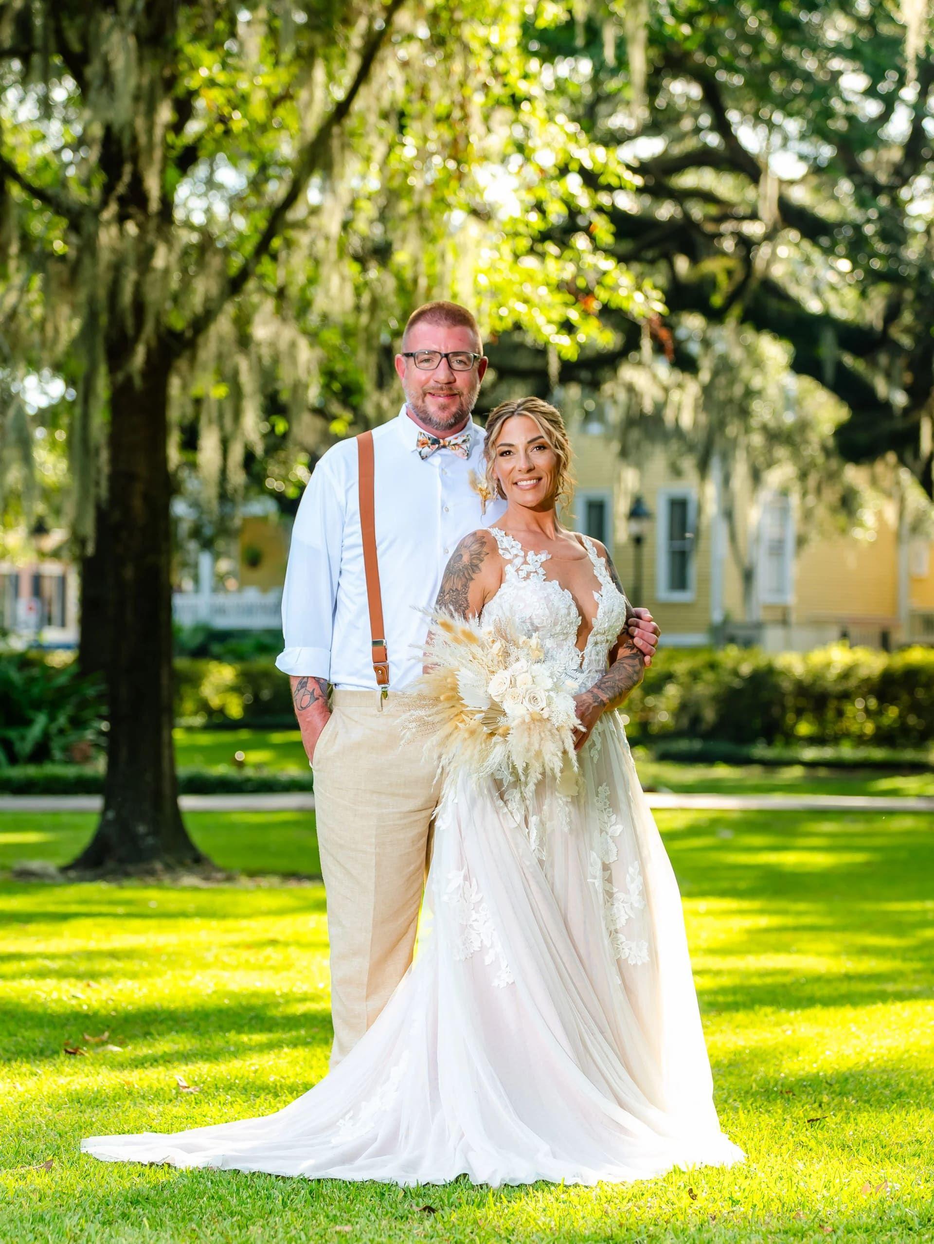 Forsyth Park elopement photo