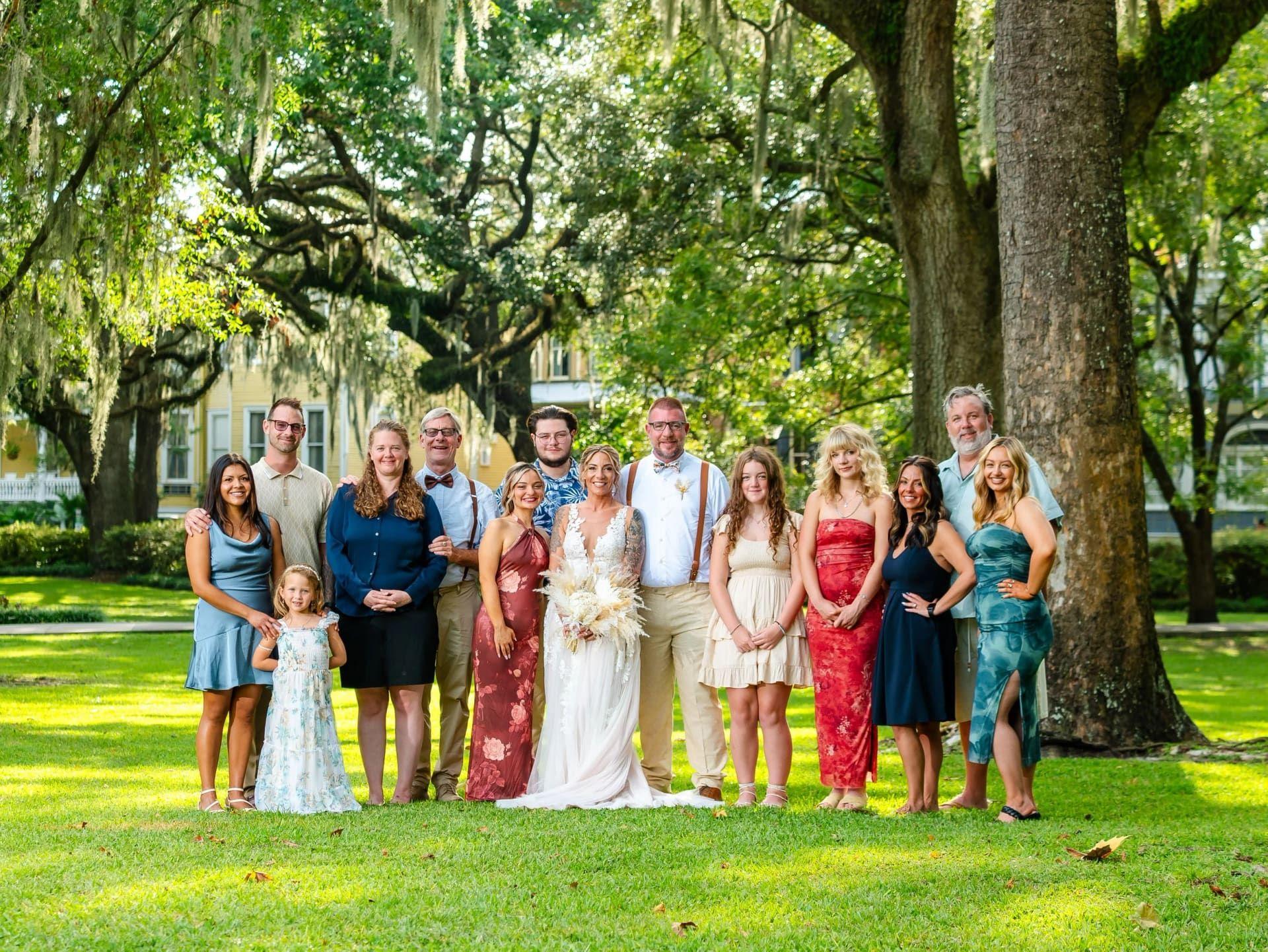 Forsyth Park elopement photo