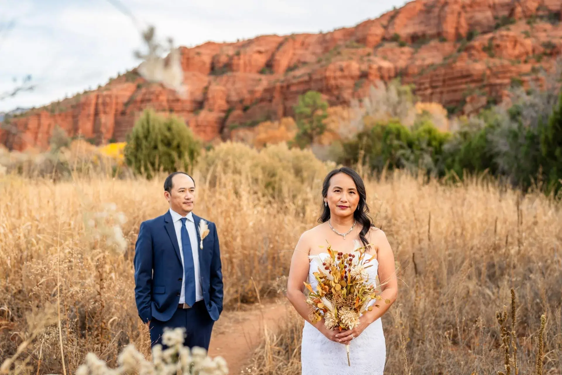 Crescent Moon Ranch elopement photo