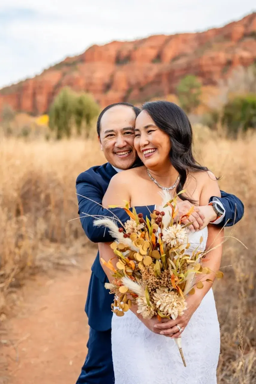 Crescent Moon Ranch elopement photo