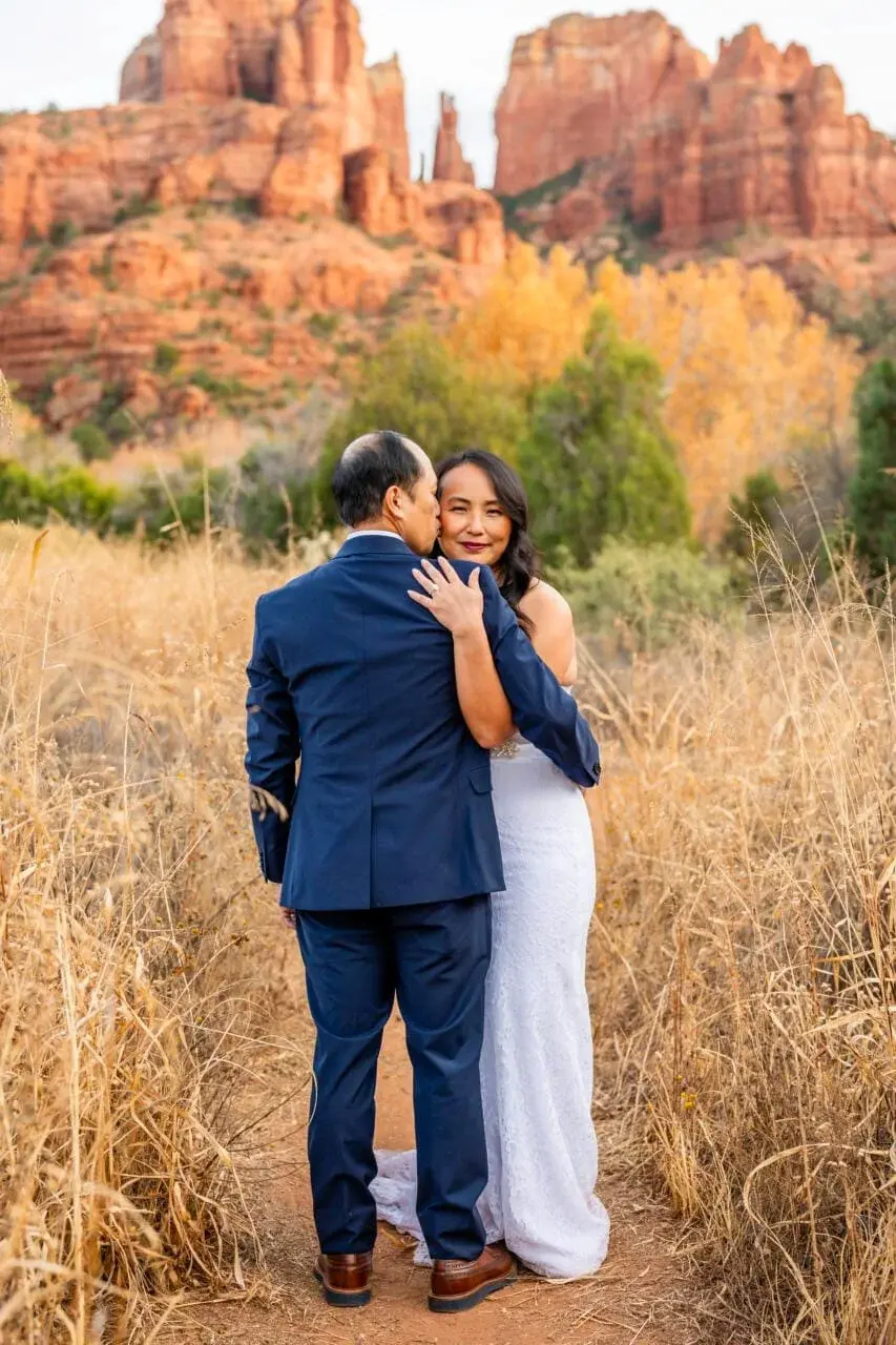 Crescent Moon Ranch elopement photo