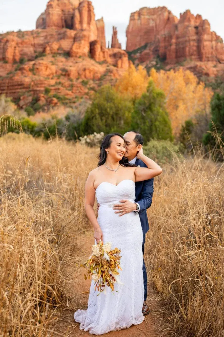 Crescent Moon Ranch elopement photo