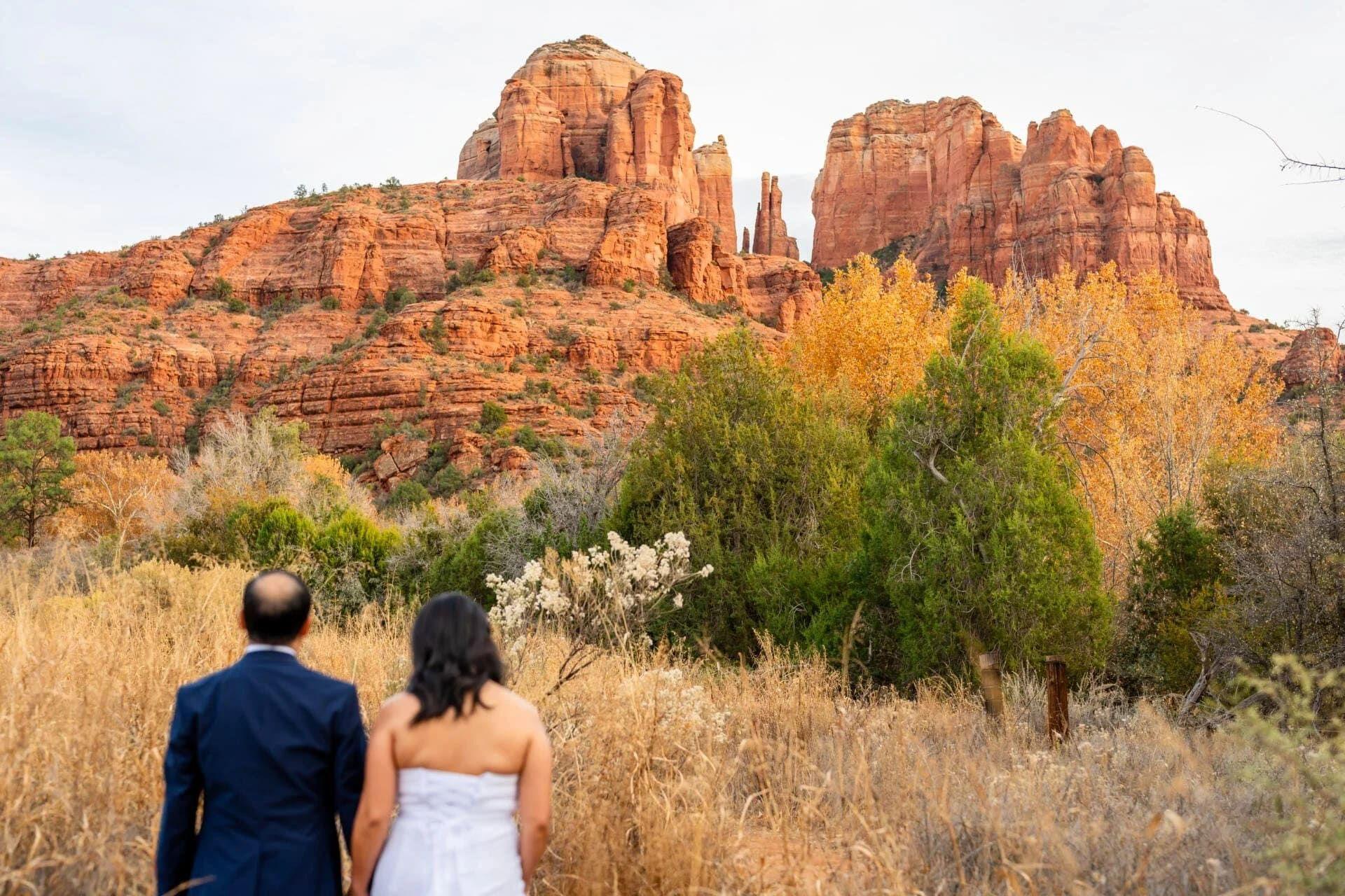 Crescent Moon Ranch elopement photo