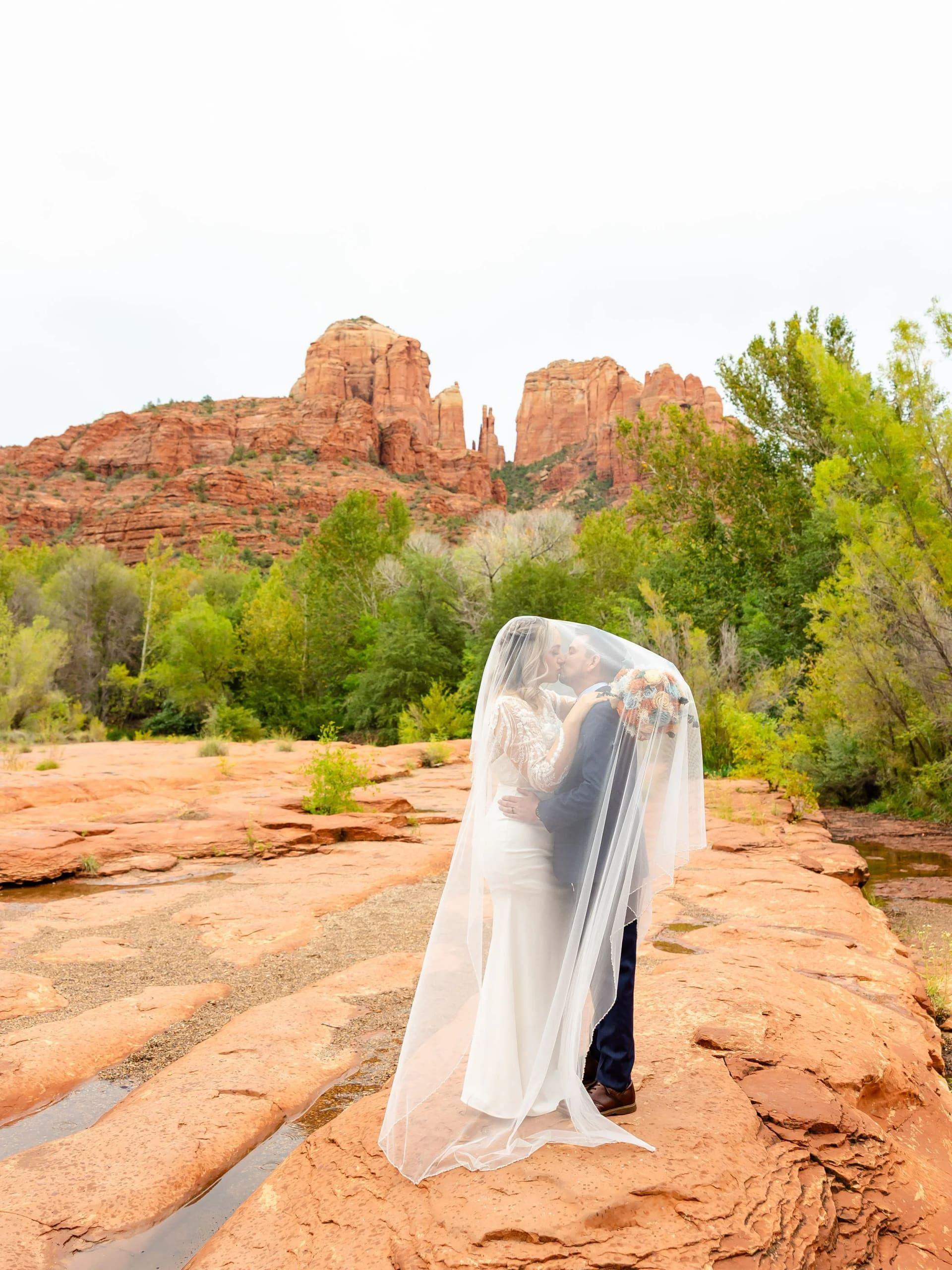 Crescent Moon Ranch elopement photo