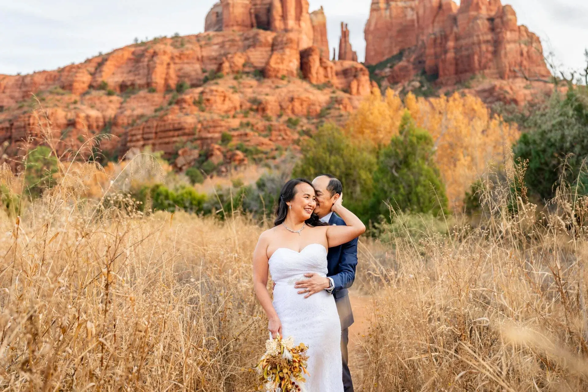 Crescent Moon Ranch elopement photo