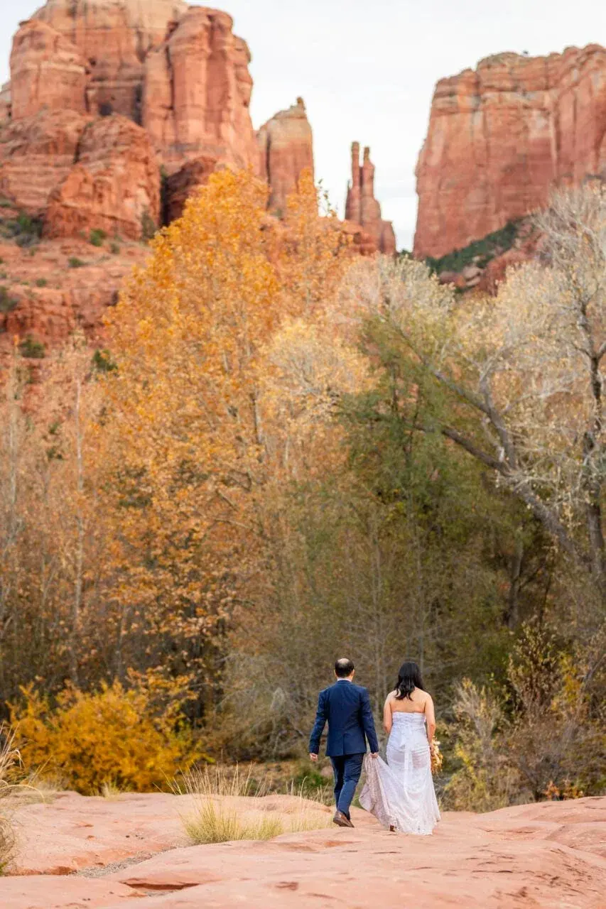 Crescent Moon Ranch elopement photo