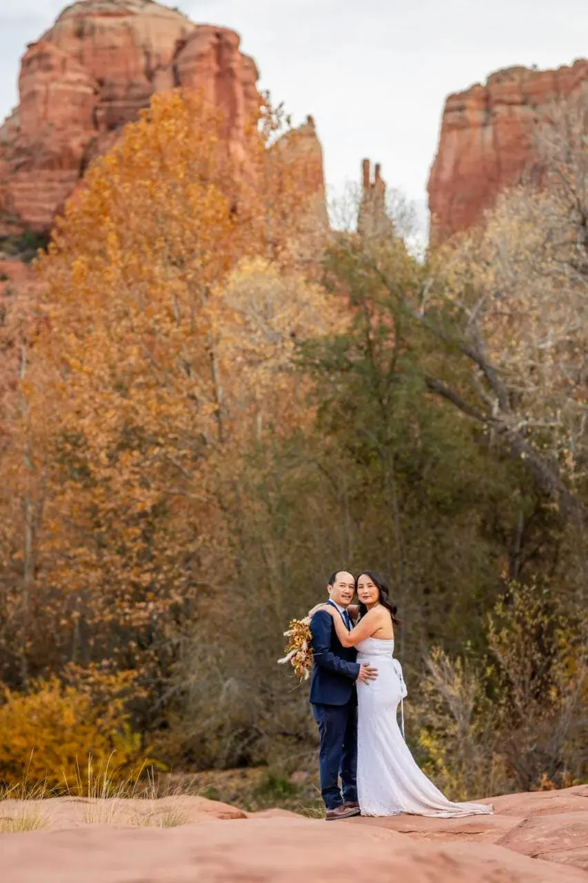 Crescent Moon Ranch elopement photo