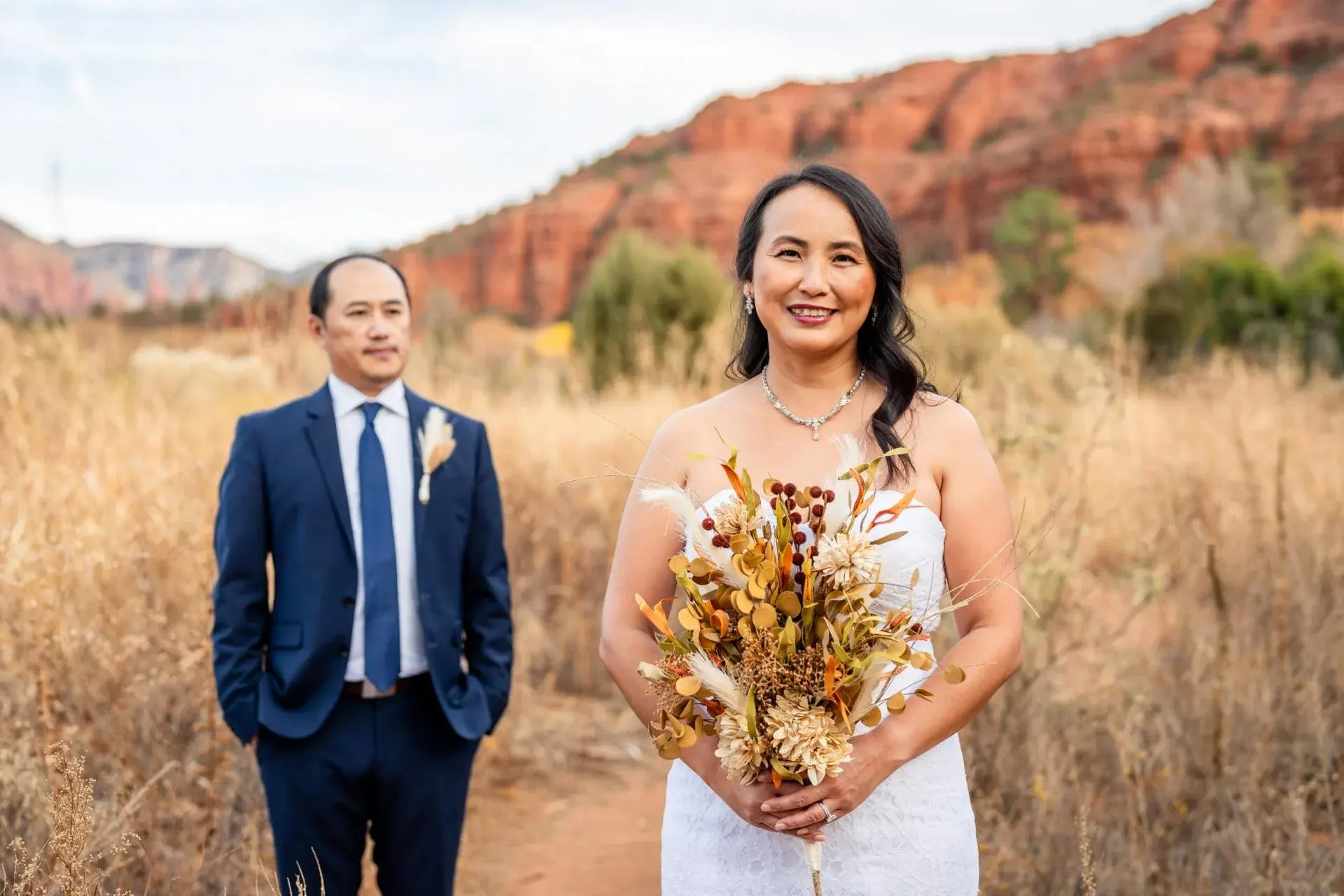 Crescent Moon Ranch elopement photo