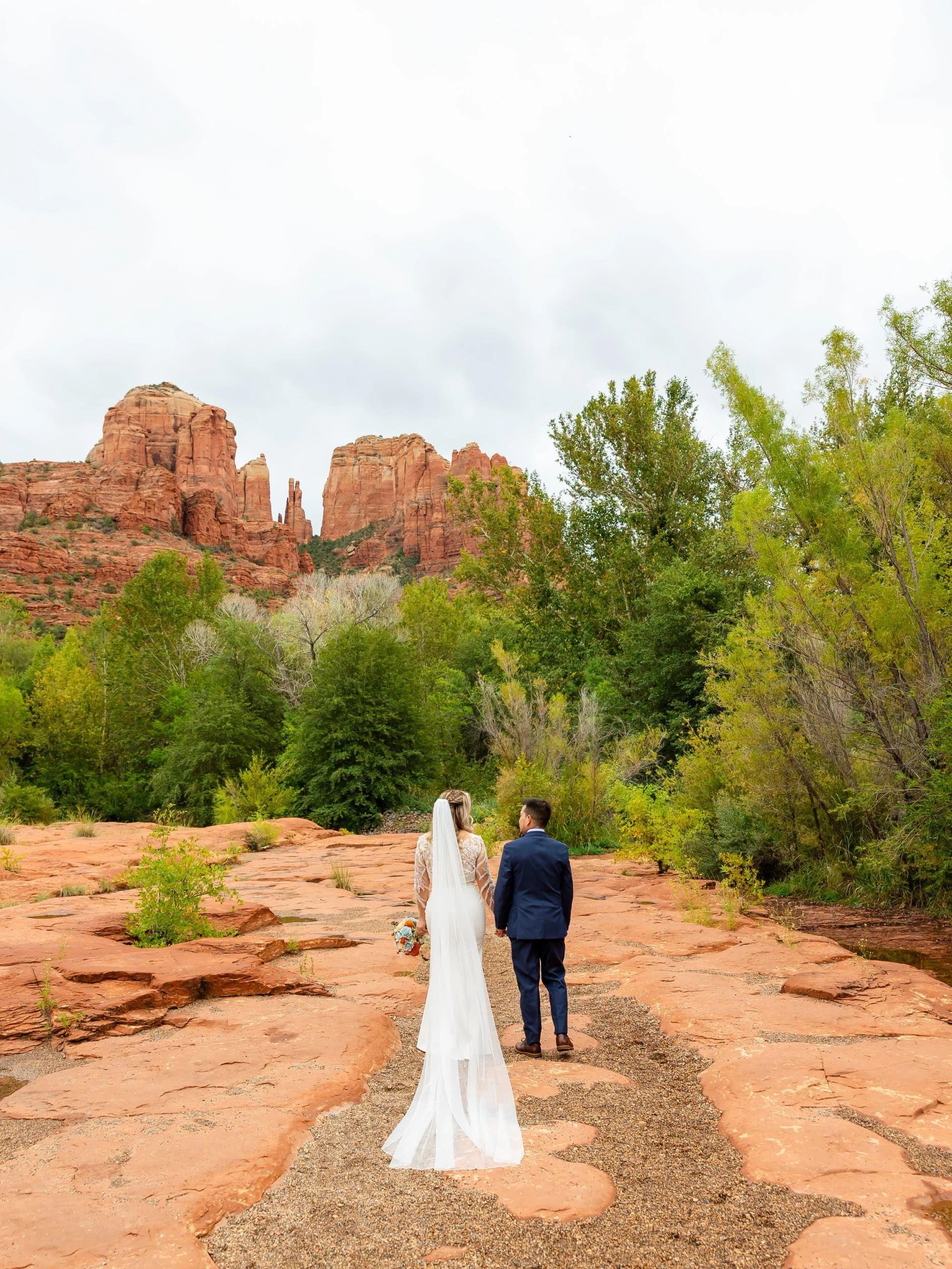 Crescent Moon Ranch elopement photo