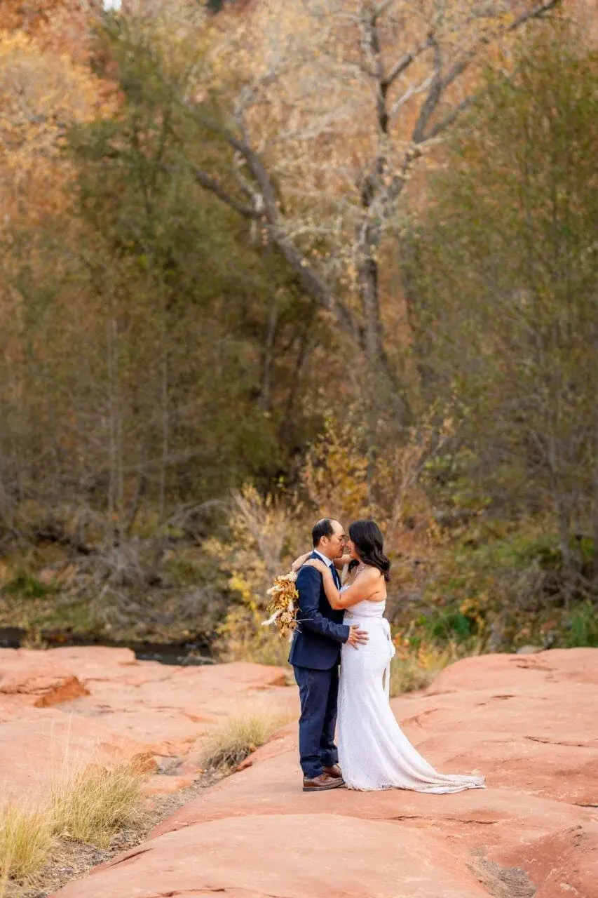 Crescent Moon Ranch elopement photo