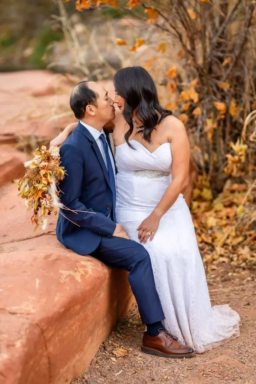 Crescent Moon Ranch elopement photo