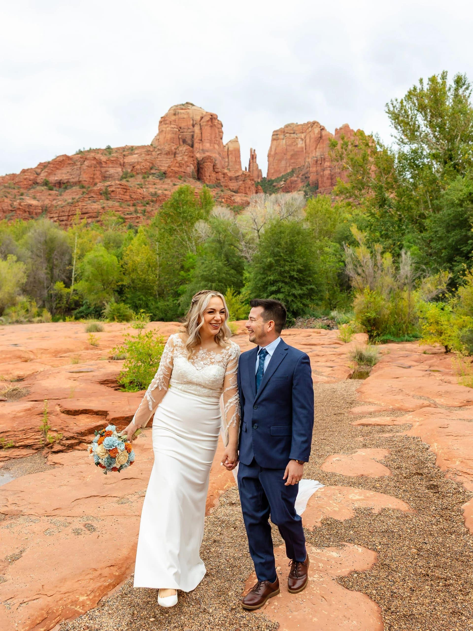 Crescent Moon Ranch elopement photo