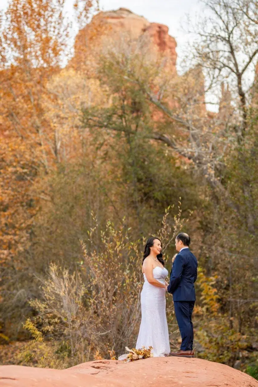 Crescent Moon Ranch elopement photo