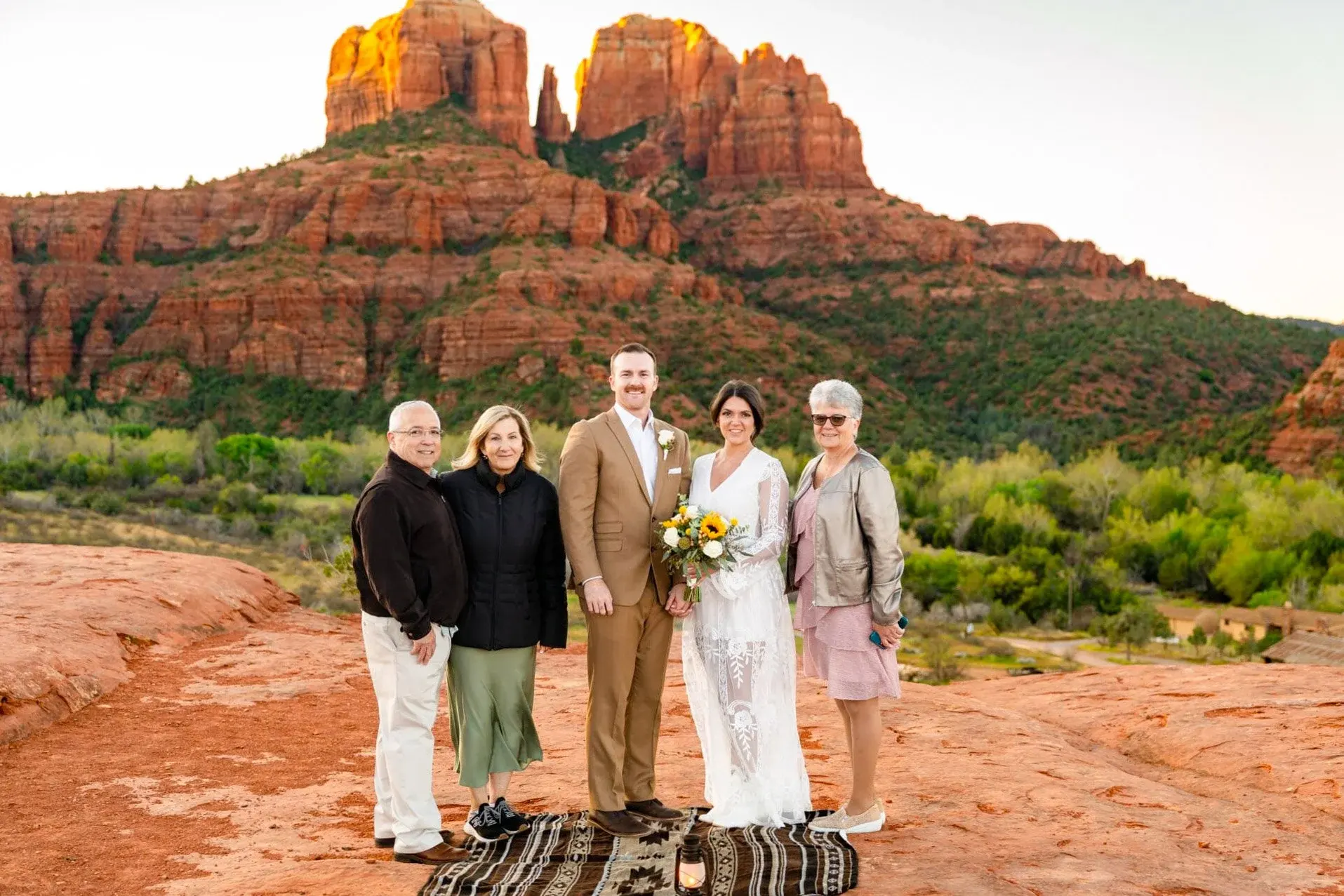 Secret Slick Rock elopement photo
