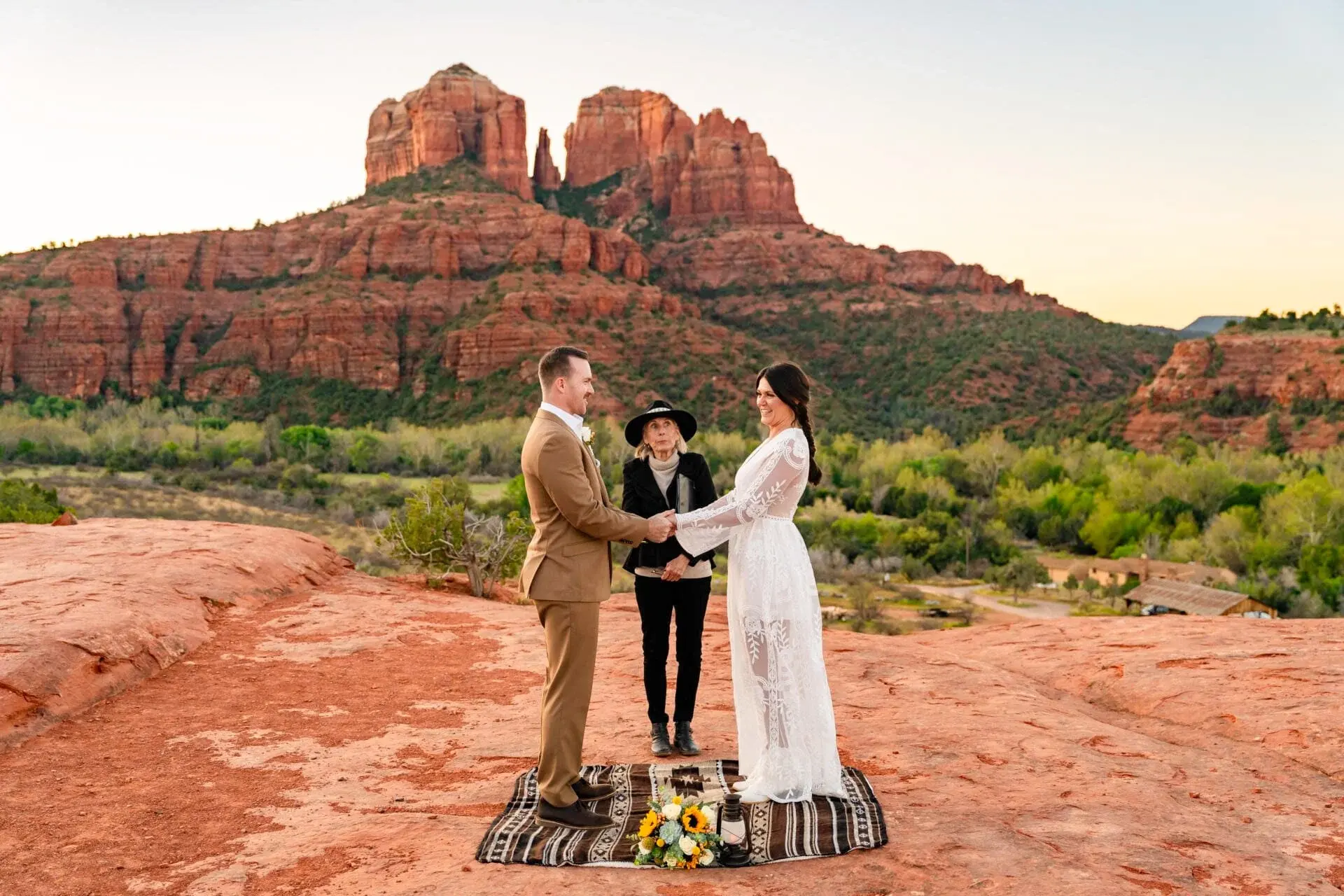 Secret Slick Rock elopement photo