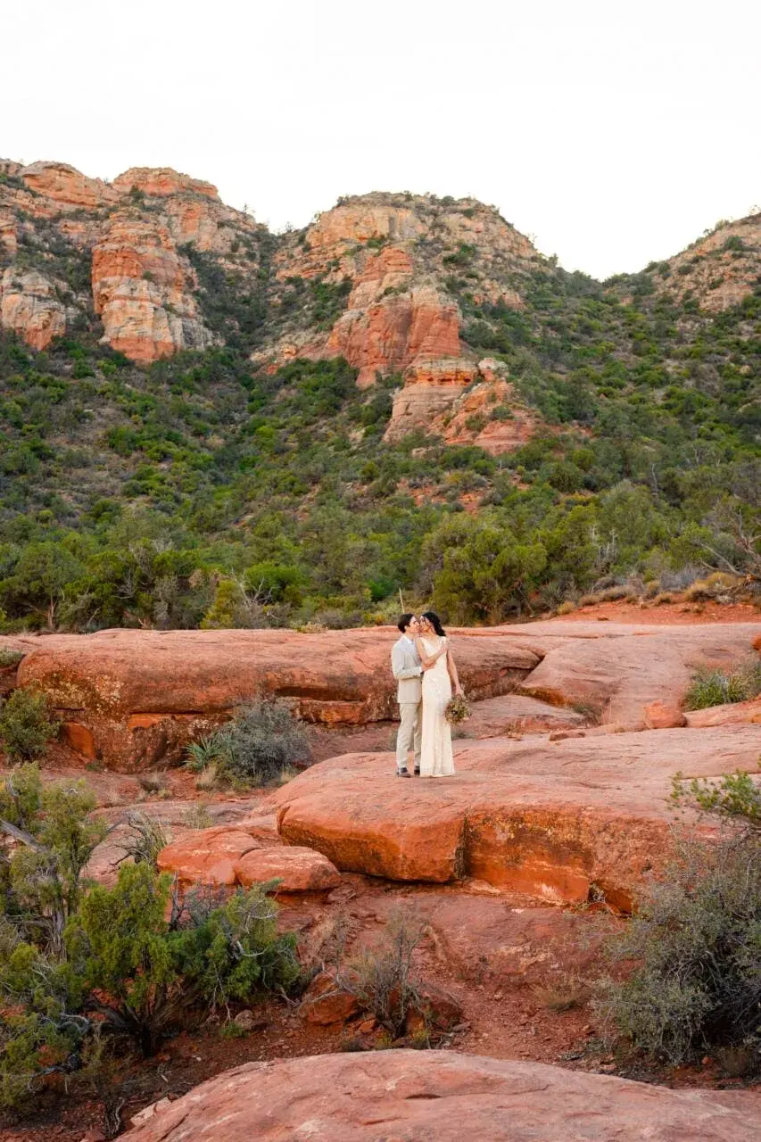 Yavapai Vista elopement photo